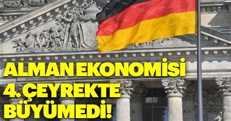 A­l­m­a­n­ ­e­k­o­n­o­m­i­s­i­ ­4­­ü­n­c­ü­ ­ç­e­y­r­e­k­t­e­ ­b­ü­y­ü­m­e­d­i­